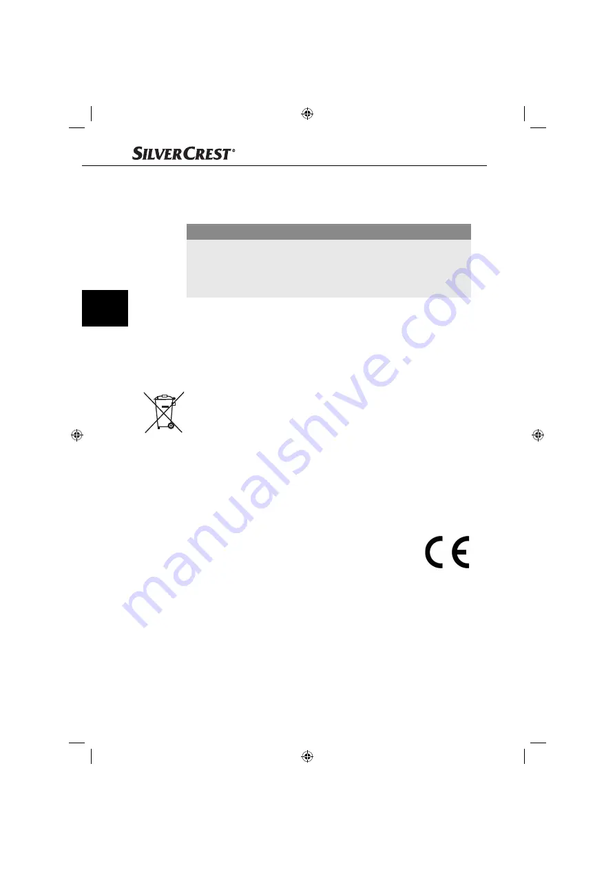 Silvercrest 90252 Operating Instructions Manual Download Page 121