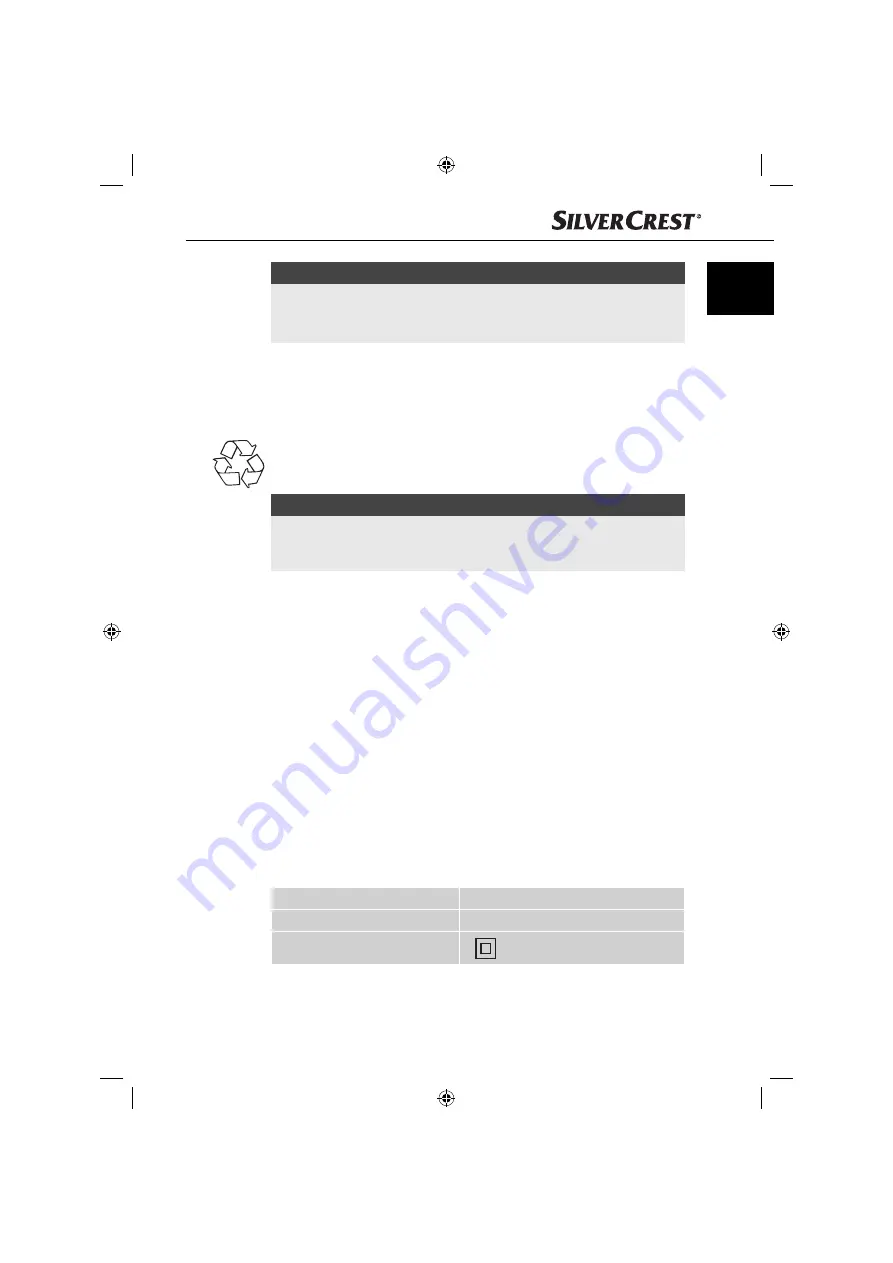 Silvercrest 90850 Operating Instructions Manual Download Page 6