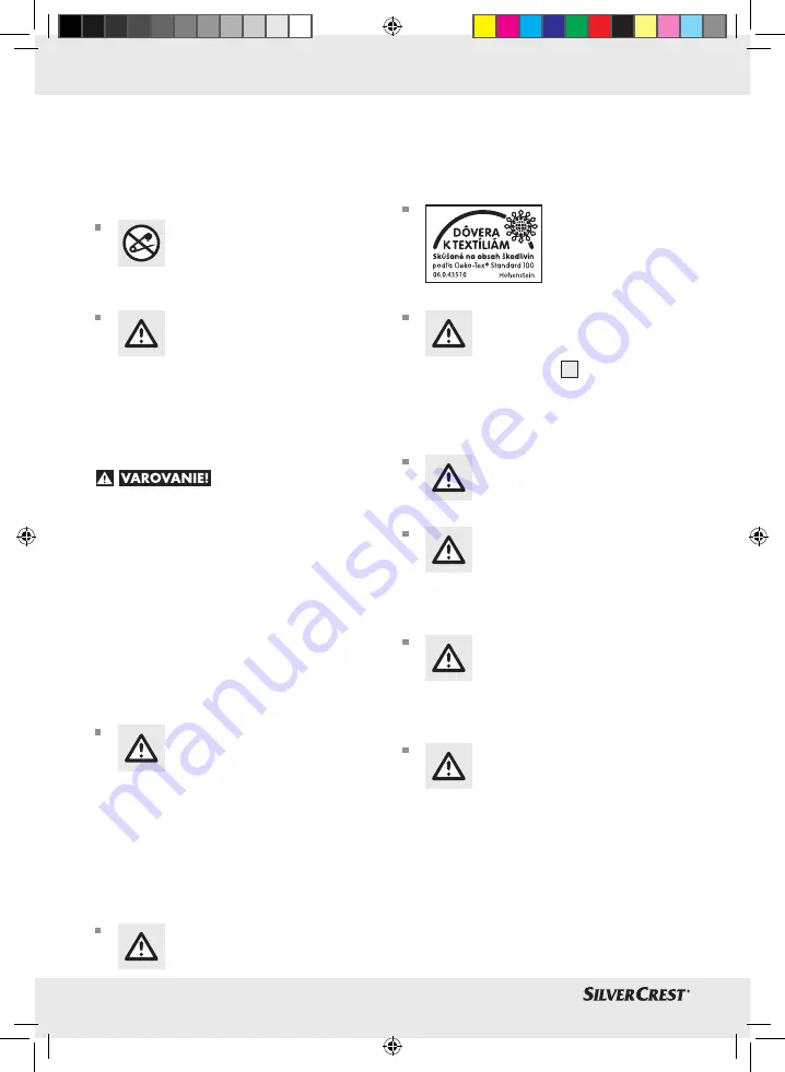 Silvercrest 90991 Скачать руководство пользователя страница 42