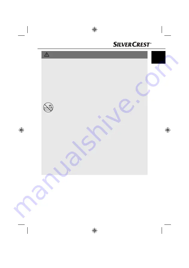 Silvercrest 96063 Operating Instructions Manual Download Page 8