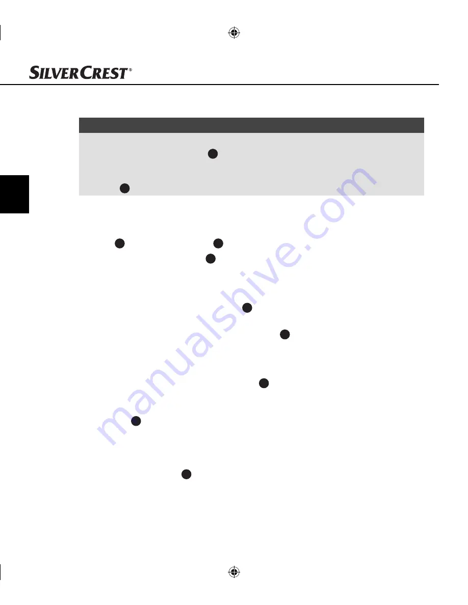 Silvercrest 96126 Operating Instructions Manual Download Page 51