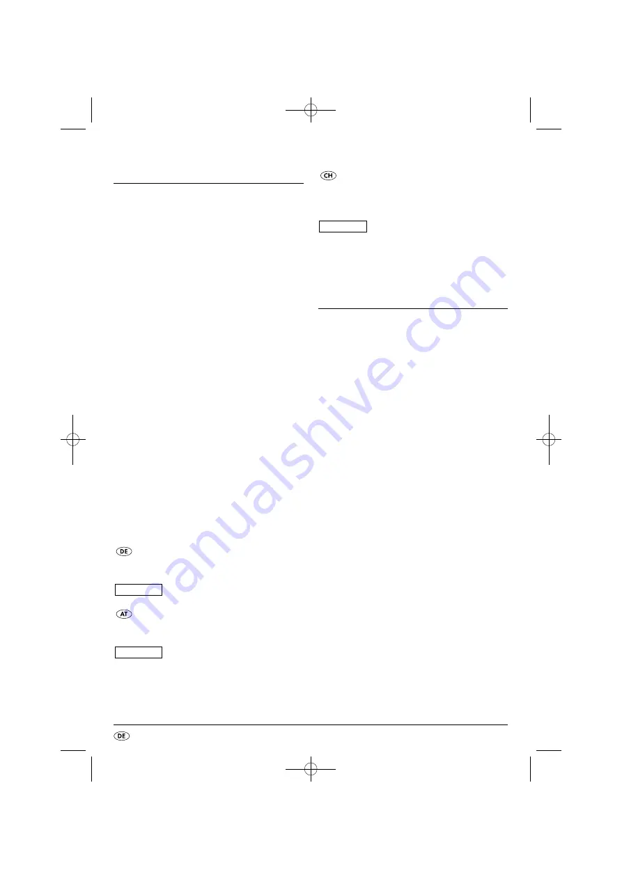 Silvercrest 96202 Operating Instructions Manual Download Page 12