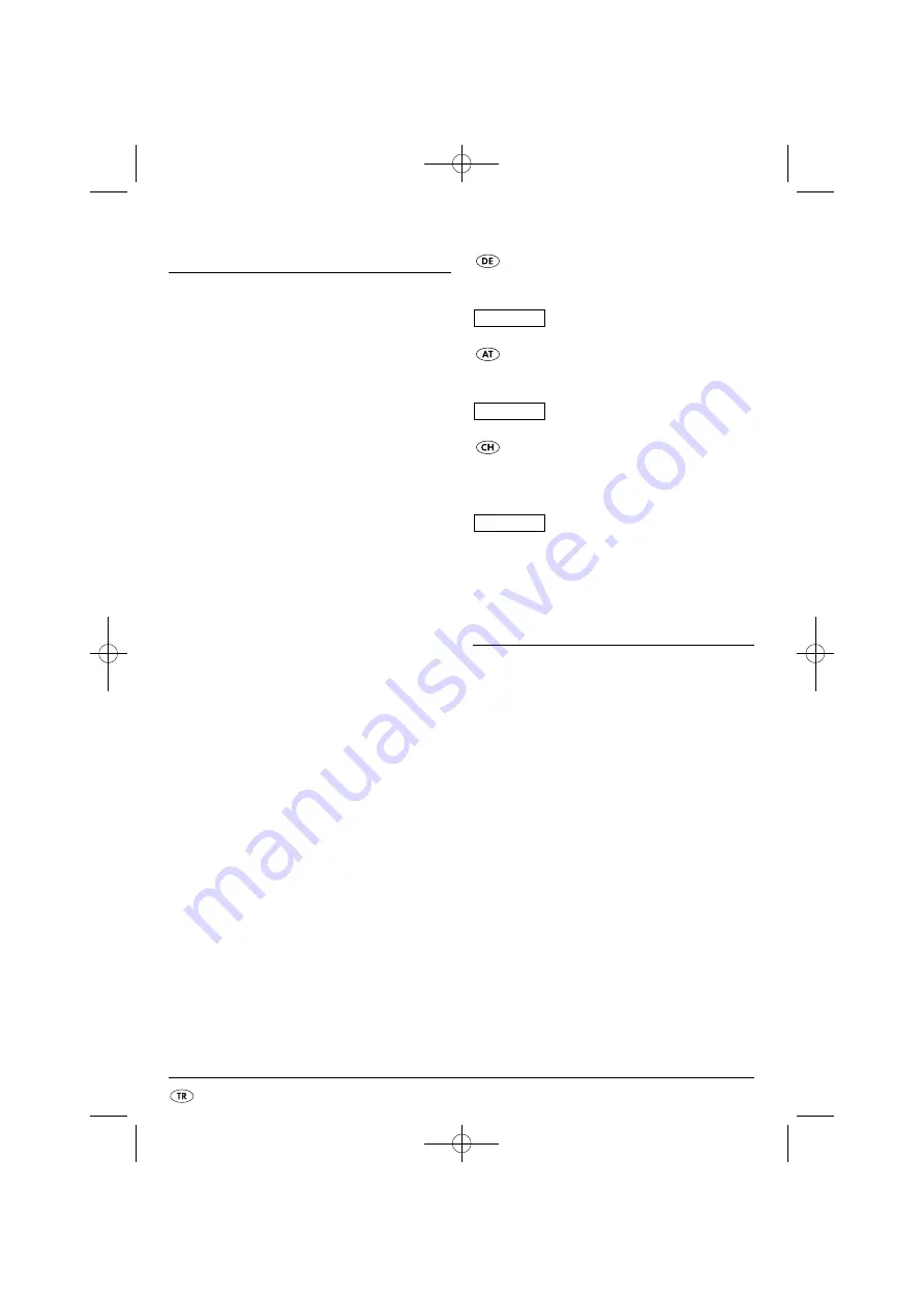 Silvercrest 96202 Operating Instructions Manual Download Page 62