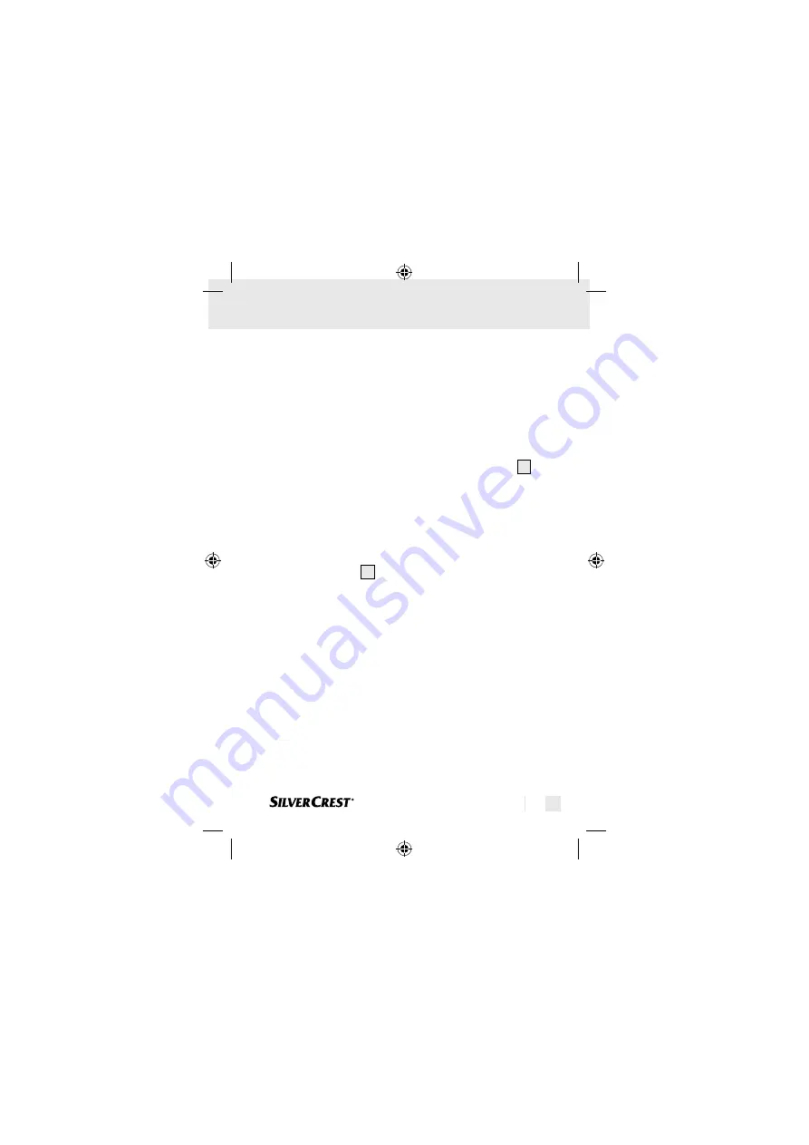 Silvercrest 96247 Operating Instructions Manual Download Page 21