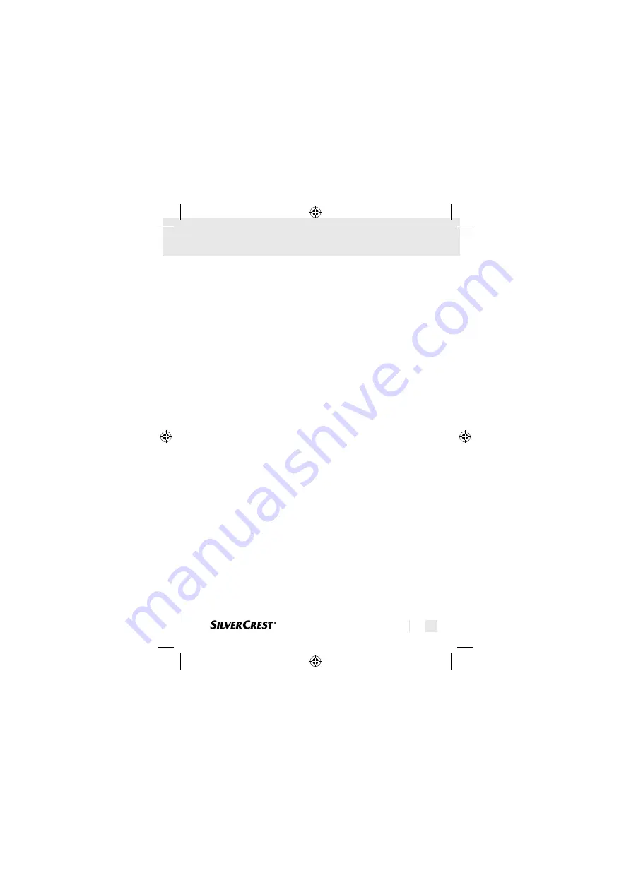 Silvercrest 96247 Operating Instructions Manual Download Page 33