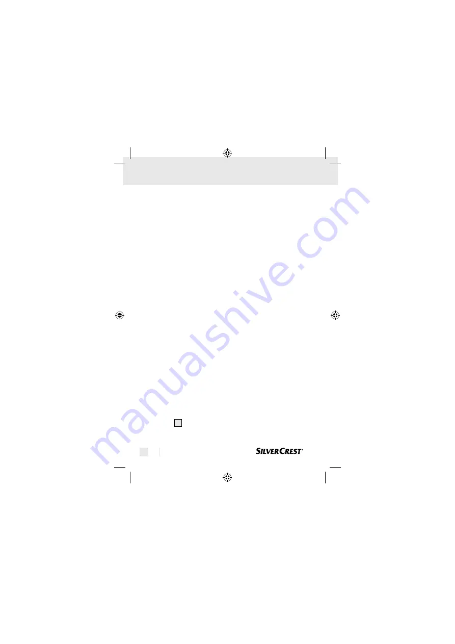 Silvercrest 96247 Operating Instructions Manual Download Page 42