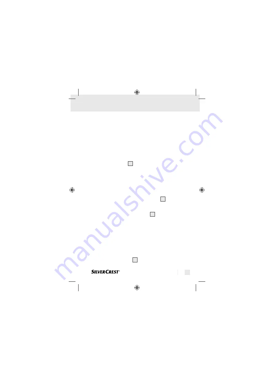 Silvercrest 96247 Operating Instructions Manual Download Page 47