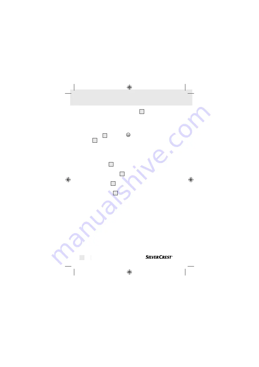 Silvercrest 96247 Operating Instructions Manual Download Page 78