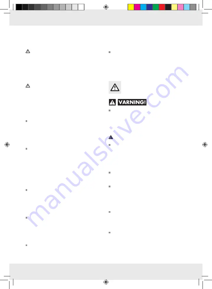 Silvercrest 96299 Operation And Safety Notes Download Page 19