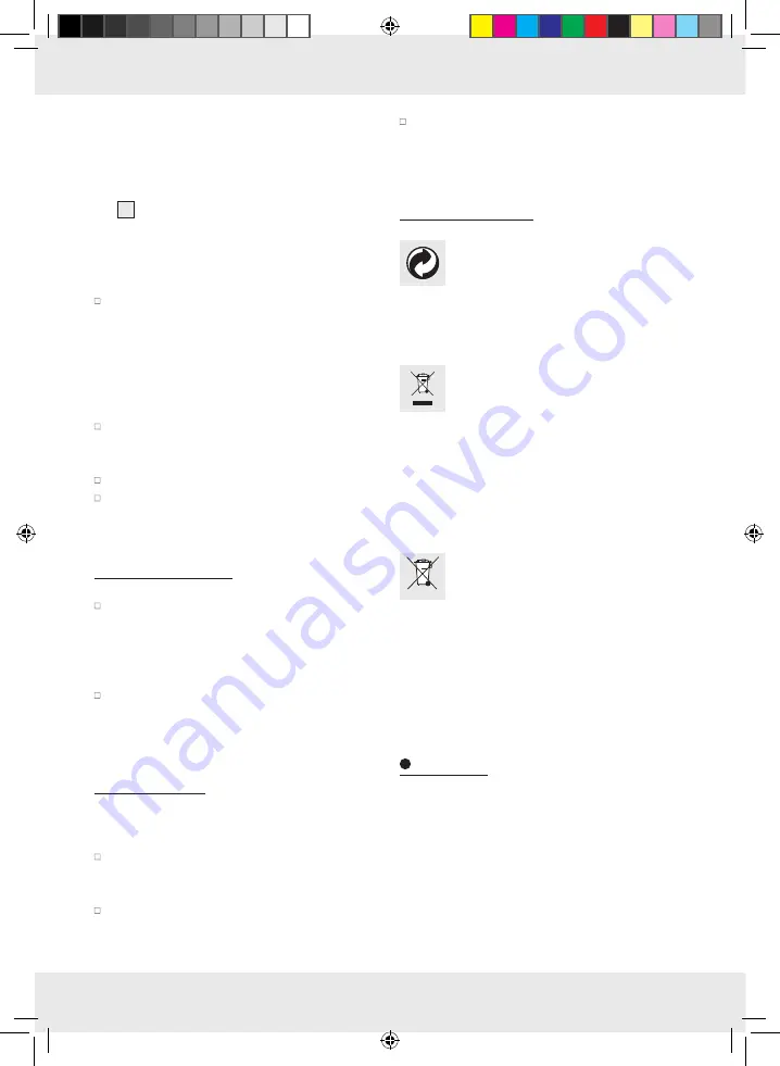 Silvercrest 96299 Operation And Safety Notes Download Page 26