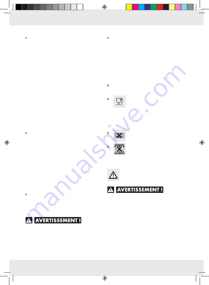 Silvercrest 96498 Operation And Safety Notes Download Page 42