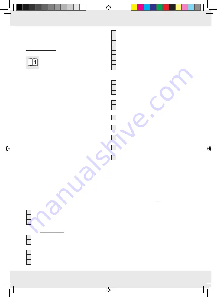 Silvercrest 96498 Operation And Safety Notes Download Page 58