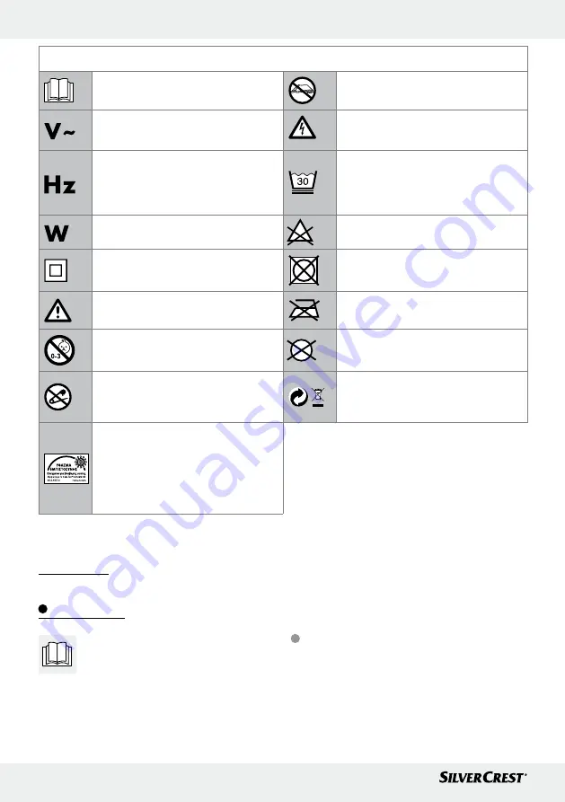 Silvercrest 96962 Operation And Safety Notes Download Page 16