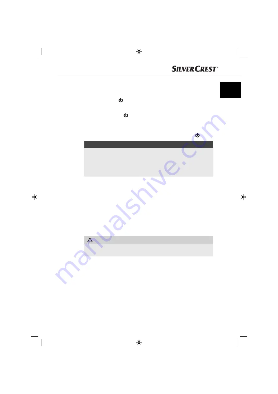 Silvercrest B2 Operating Instructions Manual Download Page 14