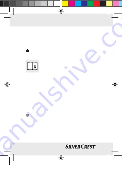 Silvercrest Classic Model L Operating Instructions And Safety Advices Download Page 86