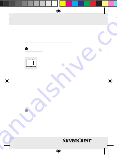 Silvercrest Classic Model L Operating Instructions And Safety Advices Download Page 126