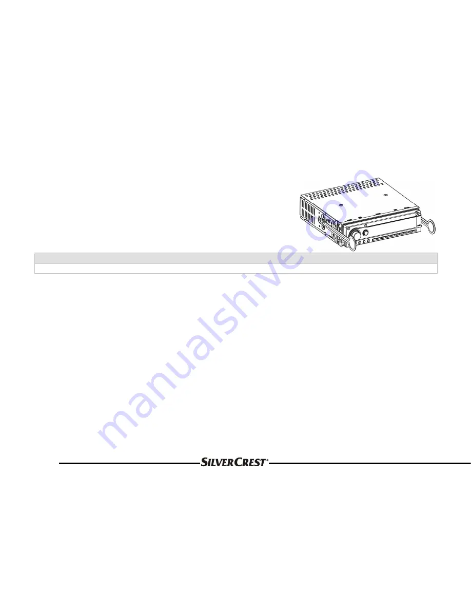 Silvercrest CRB-532 Instructions Manual Download Page 14