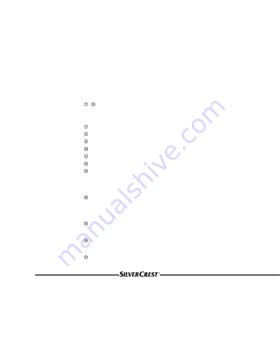 Silvercrest CRB-532 Instructions Manual Download Page 16