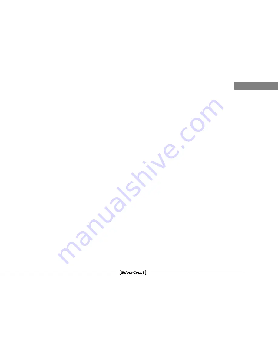 Silvercrest CRE-521 Instructions Manual Download Page 1