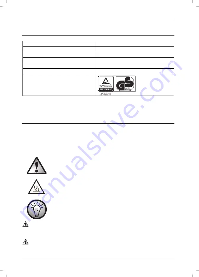 Silvercrest EDS SKGE 200 A1 User Manual And Service Information Download Page 22