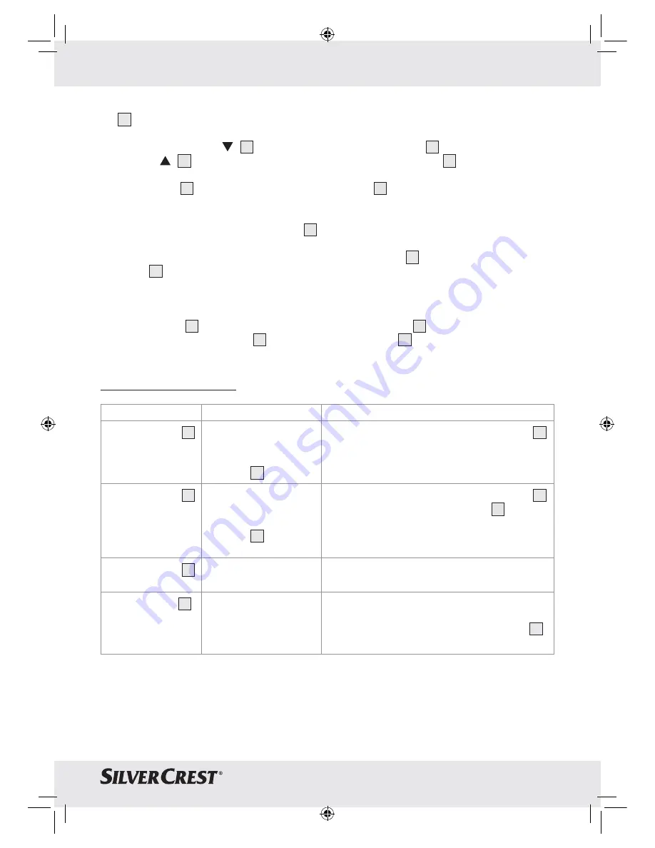 Silvercrest H14271A Operation And Safety Notes Download Page 17