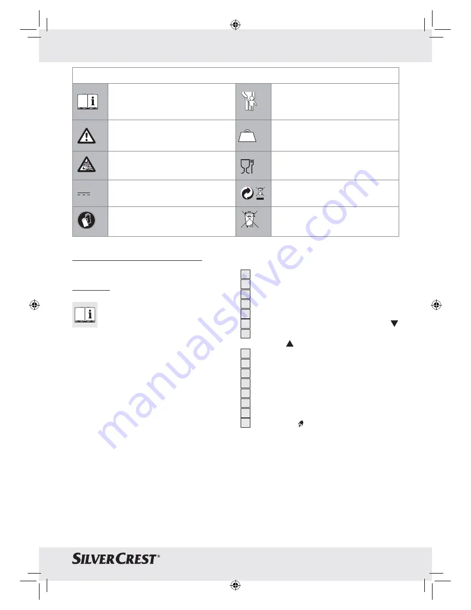 Silvercrest H14271A Operation And Safety Notes Download Page 29