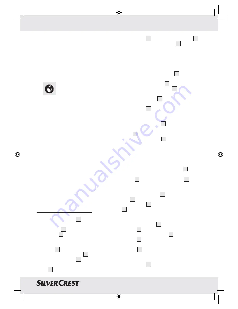 Silvercrest H14271A Operation And Safety Notes Download Page 47