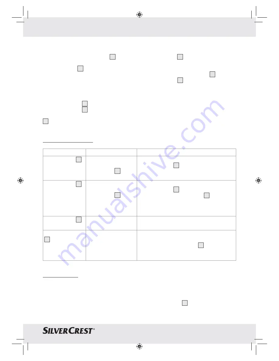 Silvercrest H14271A Operation And Safety Notes Download Page 57