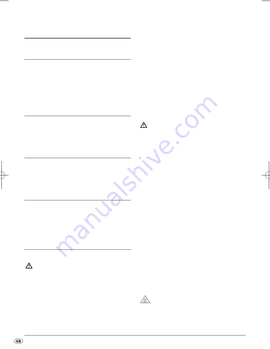 Silvercrest KH 1163 Operating Instructions Manual Download Page 4