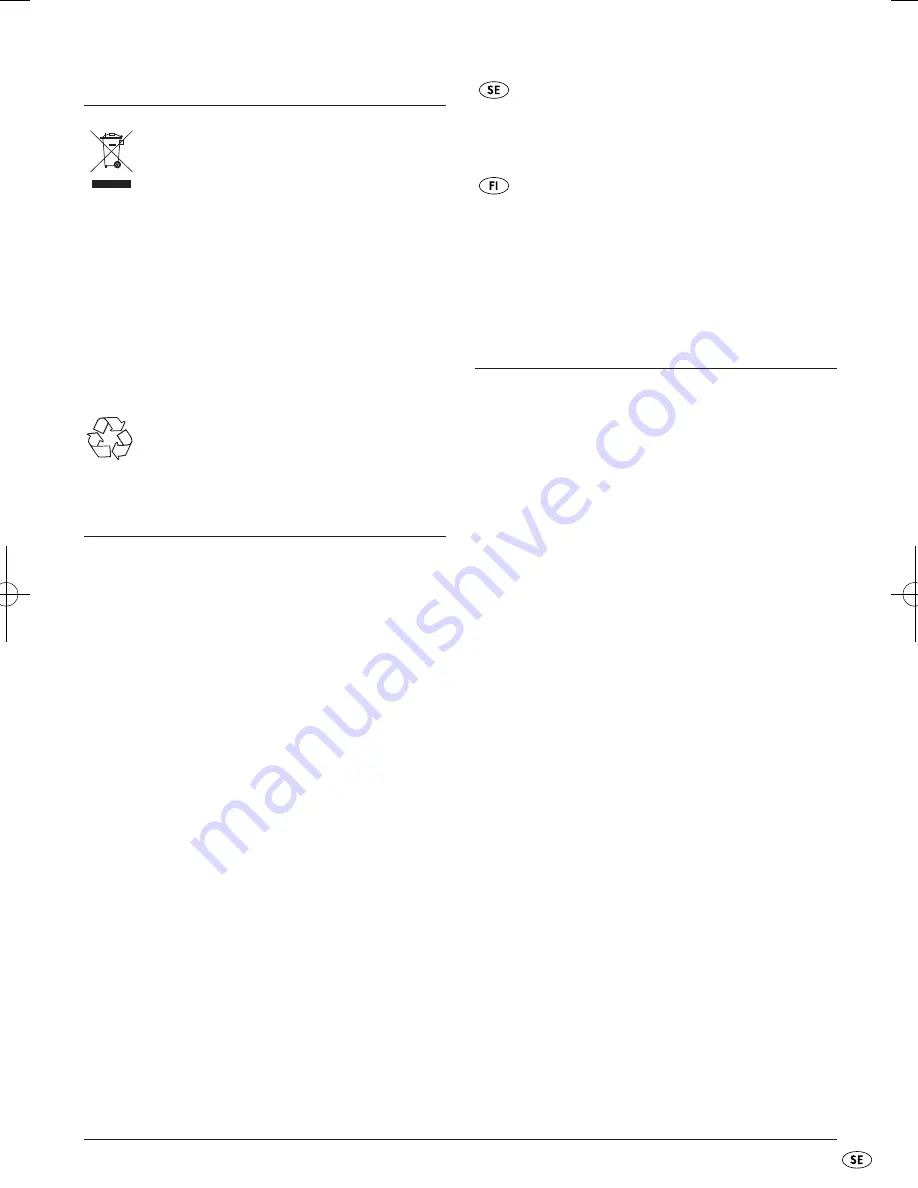 Silvercrest KH 8070 Operating Instructions Manual Download Page 19