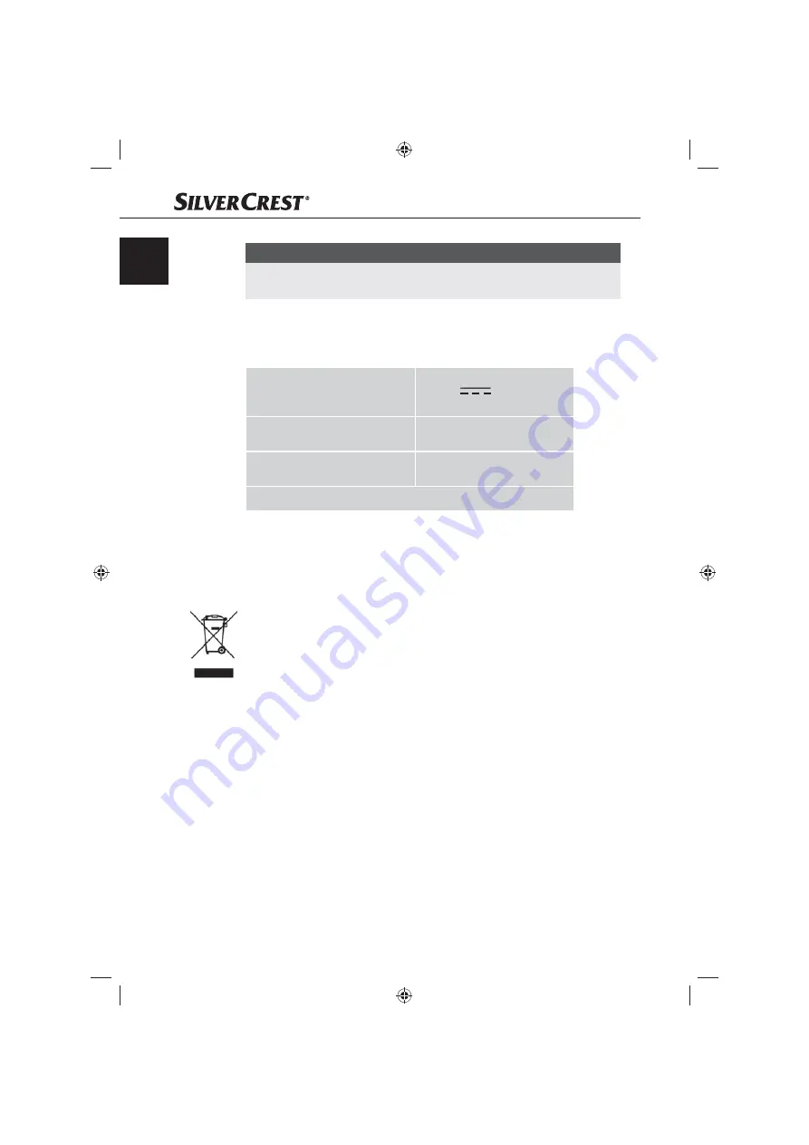 Silvercrest KH809 Operating Instructions Manual Download Page 16