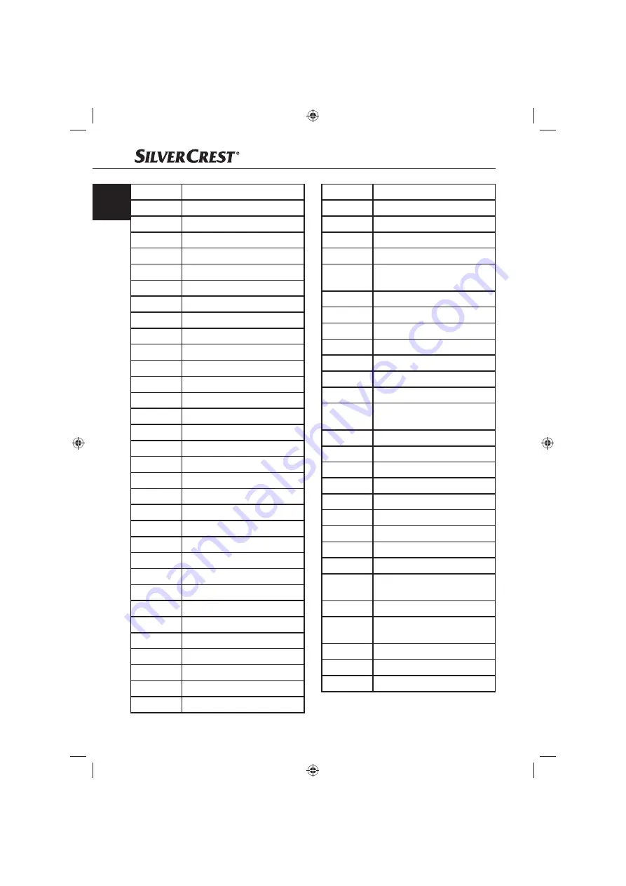 Silvercrest KH809 Operating Instructions Manual Download Page 20