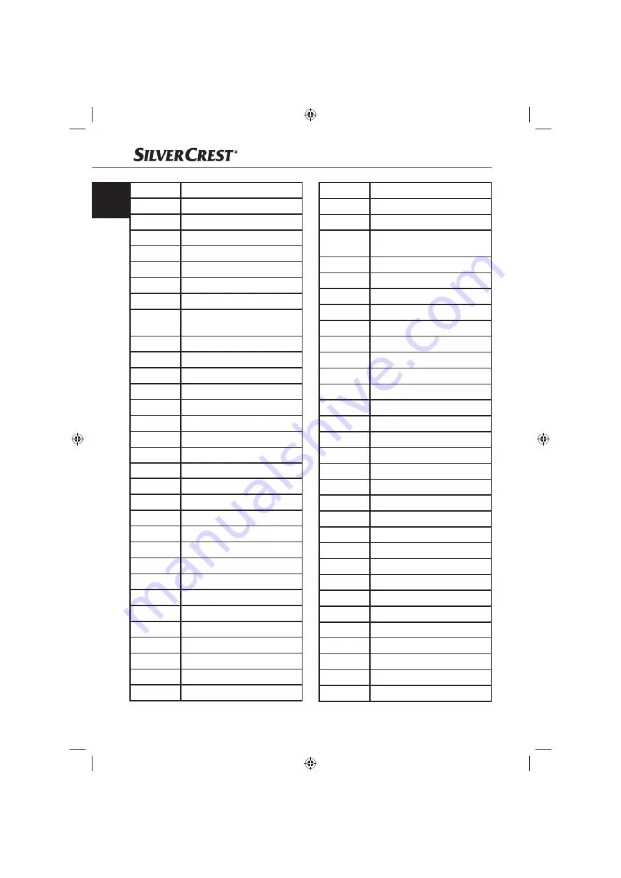 Silvercrest KH809 Operating Instructions Manual Download Page 22