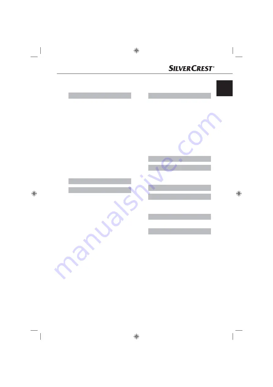 Silvercrest KH809 Operating Instructions Manual Download Page 35