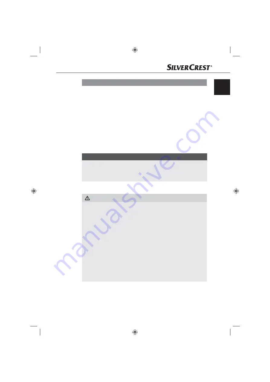 Silvercrest KH809 Operating Instructions Manual Download Page 39