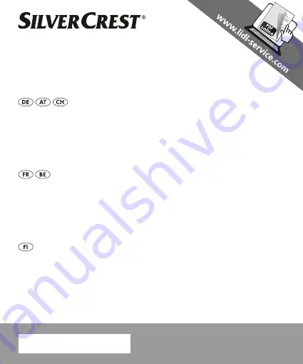 Silvercrest M SLM 5 A1 Quick Start Manual Download Page 1