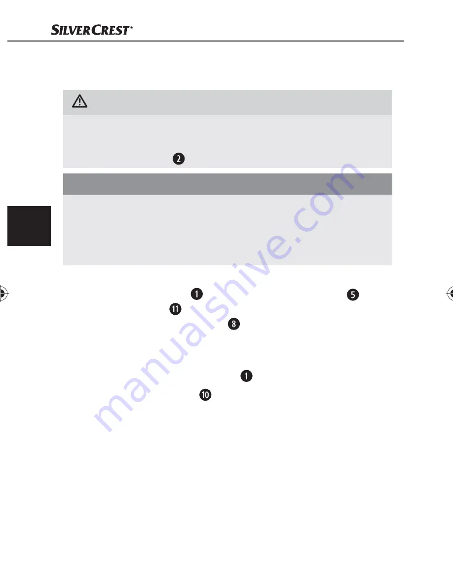 Silvercrest SAD 12 A1 Operating Instructions Manual Download Page 66