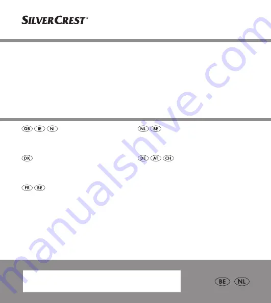 Silvercrest SADH A1 Operation And Safety Notes Download Page 1