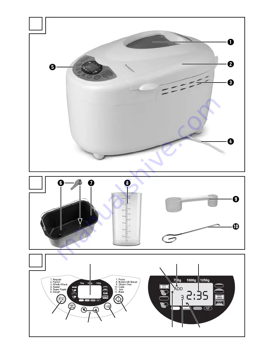 Silvercrest SBB 850 EDS A1 Operating Instructions Manual Download Page 3