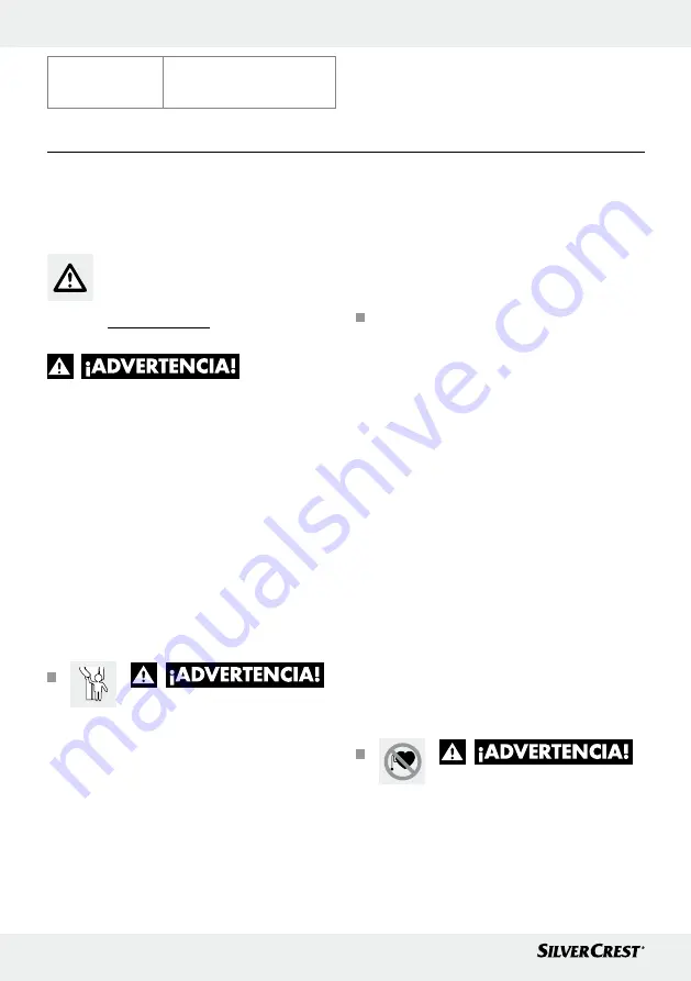 Silvercrest SBF 75 Operation And Safety Notes Download Page 8