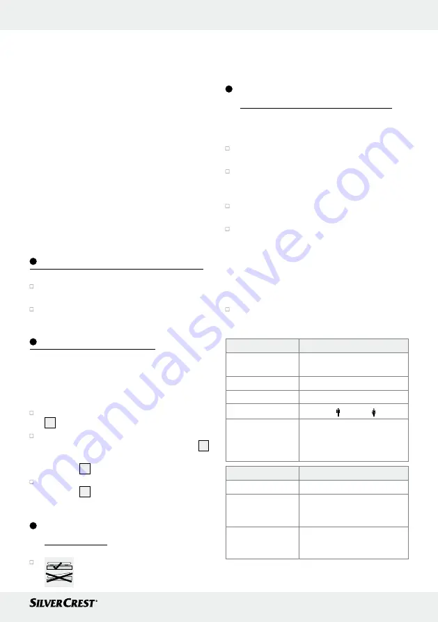 Silvercrest SBF 75 Operation And Safety Notes Download Page 41