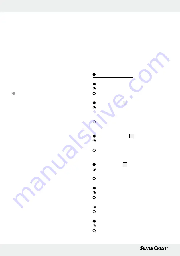 Silvercrest SBF 75 Operation And Safety Notes Download Page 74