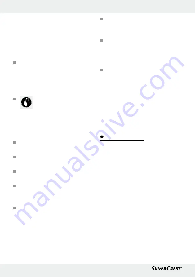 Silvercrest SBF 76 Operation And Safety Notes Download Page 24