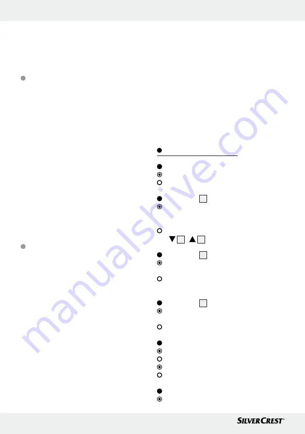 Silvercrest SBF 76 Operation And Safety Notes Download Page 30