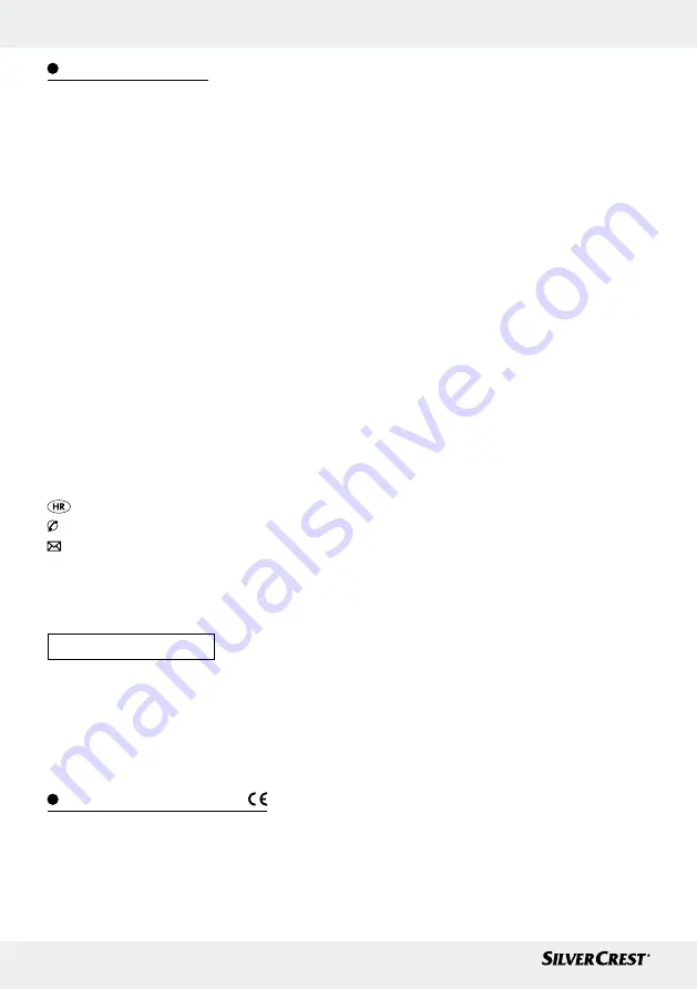 Silvercrest SBF 76 Operation And Safety Notes Download Page 32