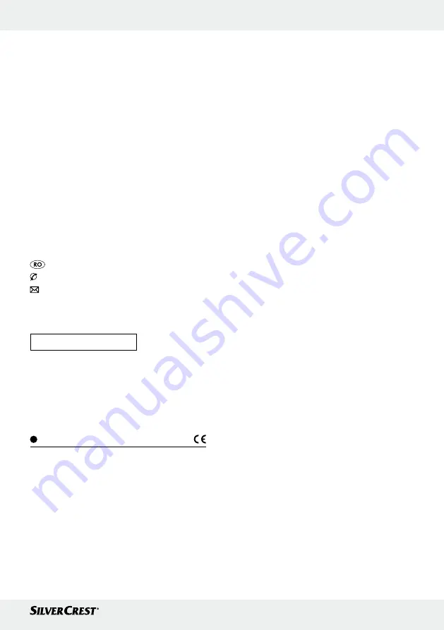 Silvercrest SBF 76 Operation And Safety Notes Download Page 47