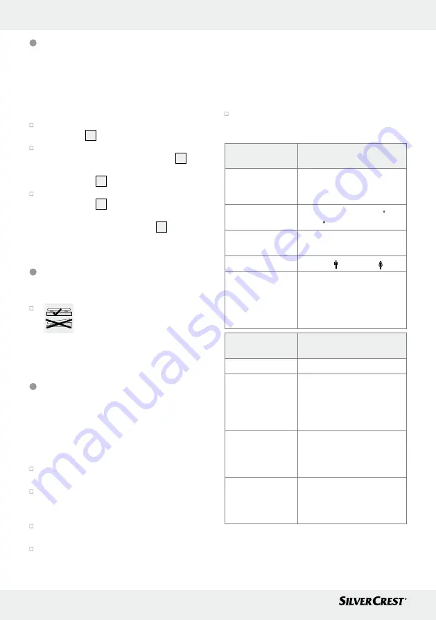 Silvercrest SBF 76 Operation And Safety Notes Download Page 56