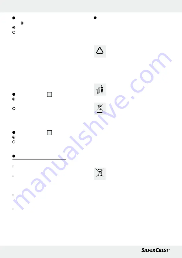 Silvercrest SBF 76 Operation And Safety Notes Download Page 96