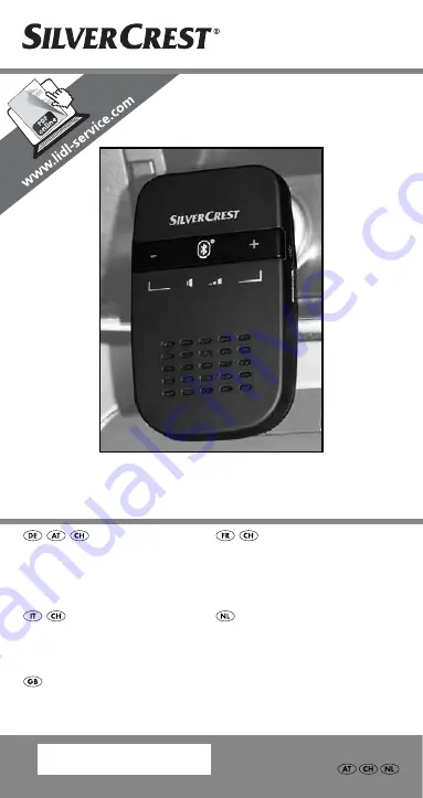 Silvercrest SBTF 10 B2 Скачать руководство пользователя страница 1