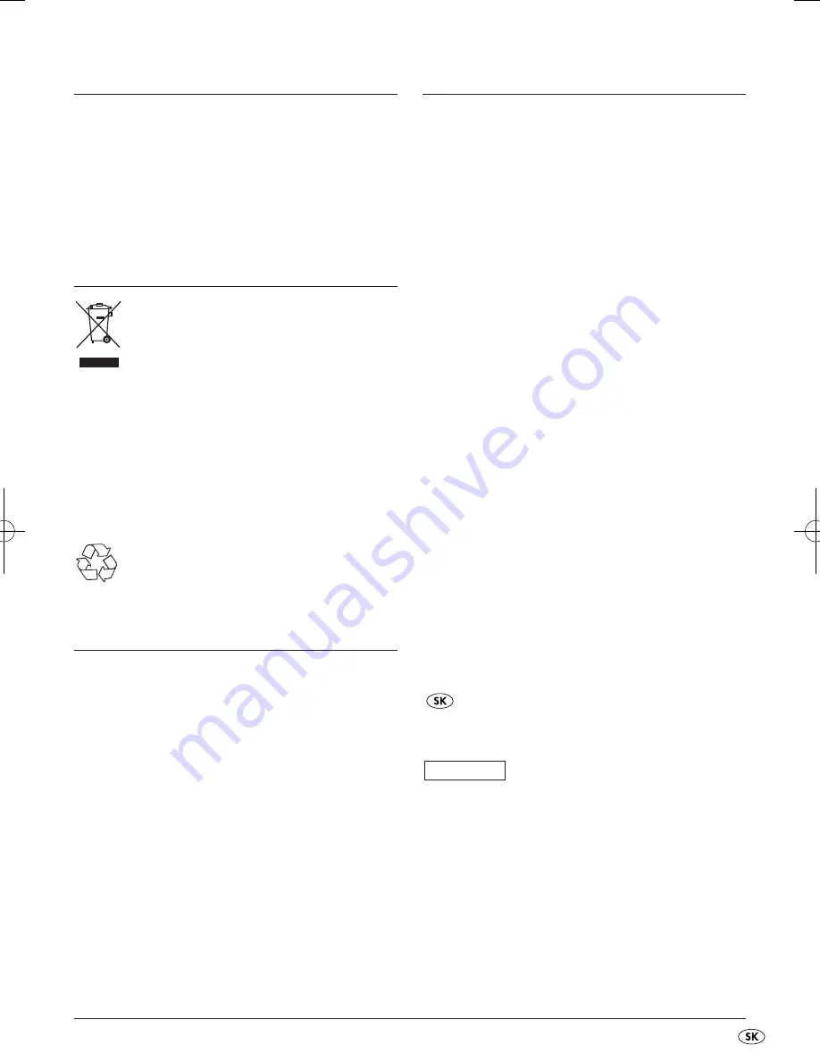 Silvercrest SBW 1000 A2 Operating Instructions Manual Download Page 37